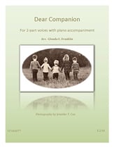 Dear Companion Two-Part choral sheet music cover